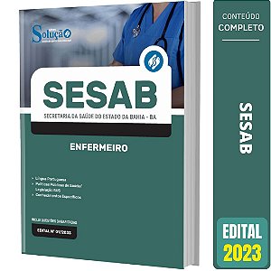 Apostila Concurso SESAB BA 2023 - Enfermeiro
