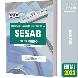 Apostila SESAB BA 2023 - Enfermeiro
