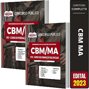 Apostila CBM-MA 2023 - CFO - Curso de Formação de Oficiais