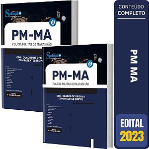 Apostila PM MA 2023 - CFO Quadro de Oficiais Combatentes (QOPM)