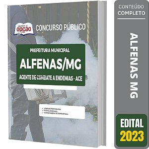 Apostila Concurso Alfenas MG 2023 - Agente de Combate a Endemias - ACE