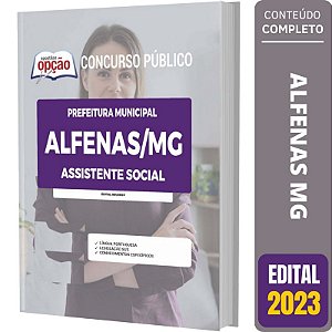 Apostila Prefeitura de Alfenas MG 2023 - Assistente Social