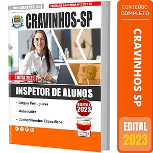 Apostila para Cravinhos SP 2023 - Inspetor de Alunos