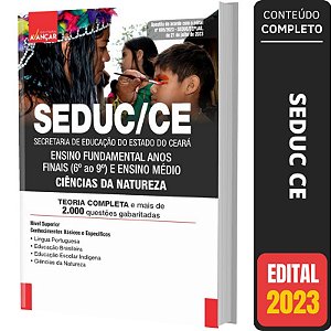 Apostila SEDUC CE 2023 - Professor de Ensino Fundamental - Ciências da Natureza