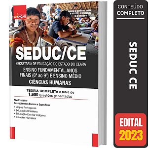 Apostila Seduc Ce 2023 - Ensino Fundamental - Ciências Humanas
