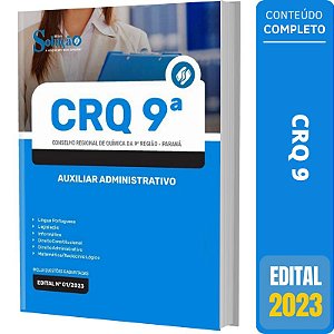 Apostila Concurso CRQ 9 2023 - Auxiliar Administrativo