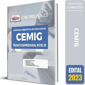 Apostila CEMIG 2023 - Técnico Empresarial - Nível 10