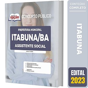 Apostila Concurso Itabuna BA 2023 - Assistente Social