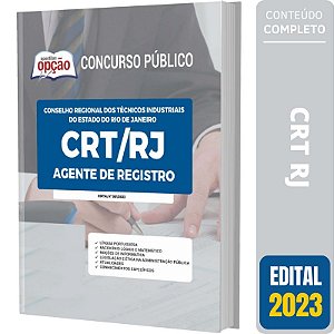 Apostila CRT RJ 2023 - Agente de Registro