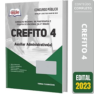 Apostila CREFITO 4 2023 - Auxiliar Administrativo (a)
