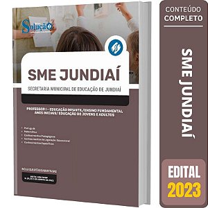 Apostila SME Jundiaí SP 2023 - Professor 1 Educação Infantil