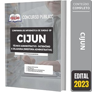 Apostila Concurso CIJUN SP 2023 - Patrimônio e Zeladoria
