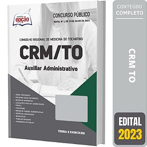 Apostila Concursos CRM TO 2023 - Auxiliar Administrativo