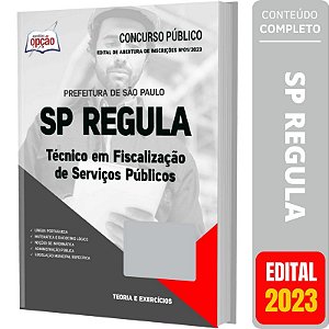 Apostila SP REGULA 2023 - Técnico em Fiscalização de Serviços Públicos