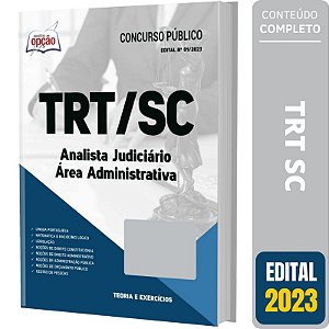 Apostila TRT SC 2023 - Analista Judiciário - Área Administrativa