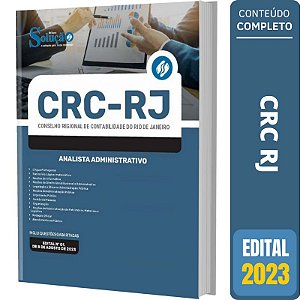 Apostila CRC RJ 2023 - Analista Administrativo