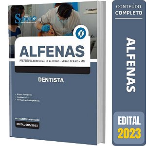 Apostila Prefeitura de Alfenas MG 2023 - Dentista
