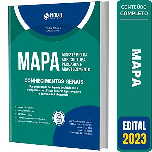 Apostila Concurso MAPA 2023 - Conhecimentos Gerais