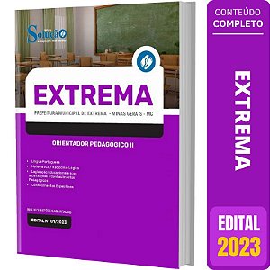 Apostila Prefeitura de Extrema MG 2023 - Orientador Pedagógico
