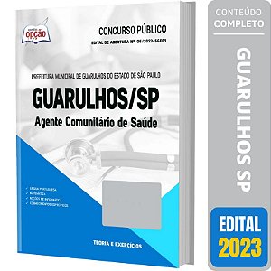 Apostila Guarulhos SP 2023 - Agente Comunitário de Saúde
