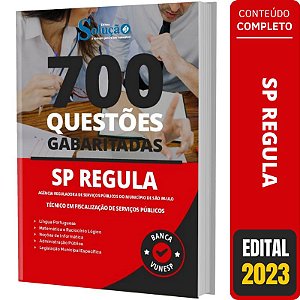 Caderno de Questões SP REGULA 2023 - Técnico em Fiscalização