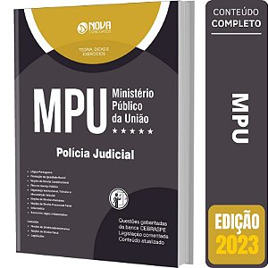 Apostila MPU 2023 - Polícia Judicial
