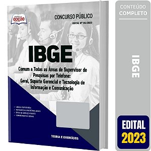 Apostila IBGE 2023 - Comum Supervisor de Pesquisas por Telefone