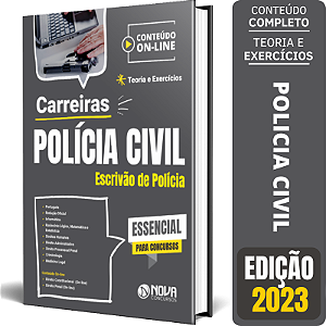Apostila Carreiras - Polícia Civil - Teoria e Exercícios - Escrivão de Polícia