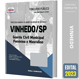 Apostila GCM Vinhedo SP 2023 - Guarda Civil Municipal