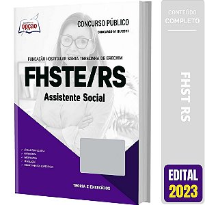 Apostila Concurso FHSTE RS 2023 - Assistente Social