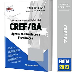 Apostila CREF BA 2023 - Agente de Orientação e Fiscalização