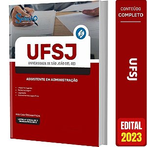 Apostila Concurso UFSJ 2023 - Assistente em Administração
