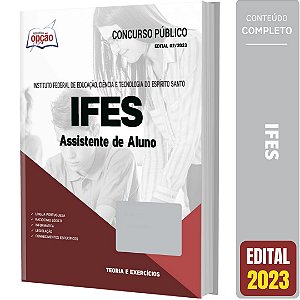 Apostila Concurso IFES 2023 - Assistente de Aluno