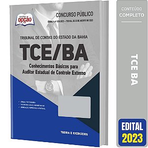 Apostila TCE BA 2023 - Auditor Estadual de Controle Externo - Comum
