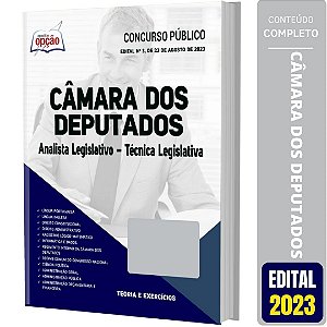 Apostila Câmara dos Deputados 2023 - Analista Técnica Legislativa