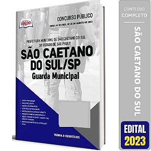 Apostila Concurso São Caetano do Sul SP 2023 - Guarda Municipal