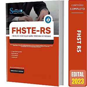 Apostila FHSTE RS 2023 - Comum aos Cargos de Ensino Médio