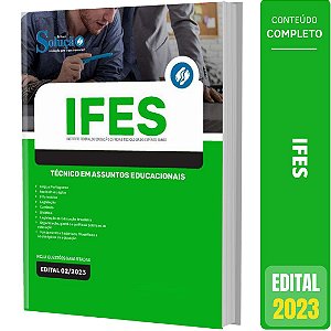 Apostila IFES 2023 - Técnico em Assuntos Educacionais