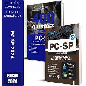 Kit Apostila PC SP - Investigador De Polícia + Questões