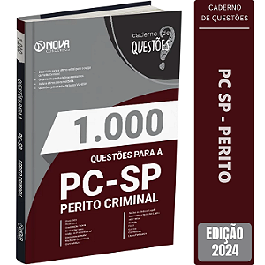Livro Questões Gabaritadas PC SP - Perito Criminal
