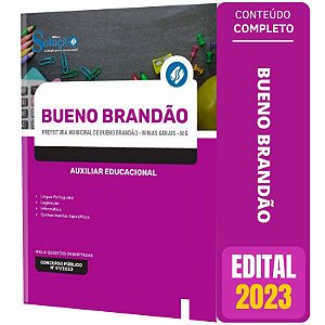 Apostila Bueno Brandão MG 2023 - Monitor de Educação Infantil
