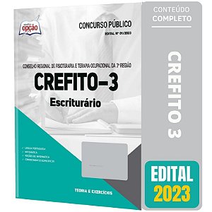 Apostila Concurso CREFITO 3 2023 - Escriturário