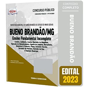 Apostila Bueno Brandão 2023 - Ensino Fundamental Incompleto