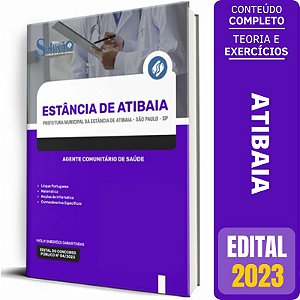 Apostila Concurso Atibaia SP 2023 - Agente Comunitário de Saúde