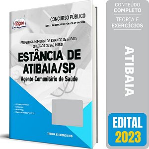 Apostila Atibaia SP 2023 - Agente Comunitário de Saúde