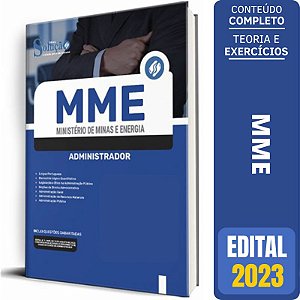 Apostila MME (Ministério de Minas e Energia) 2023 - Administrador