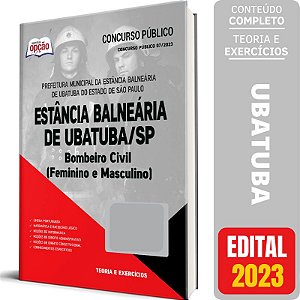 Apostila Concurso Ubatuba SP 2023 - Bombeiro Civil