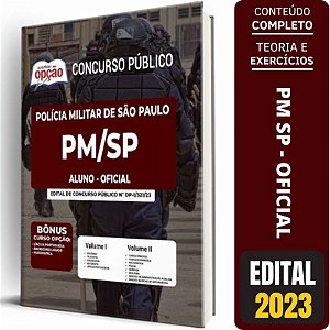 Apostila CFO PM SP - Aluno Oficial Polícia Militar de São Paulo - Oficiais Barro Branco