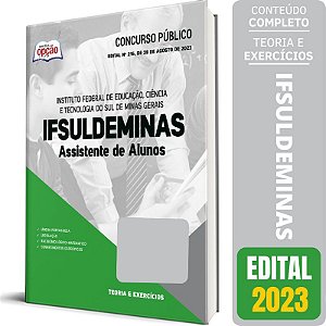 Apostila IFSULDEMINAS 2023 - Assistente de Alunos