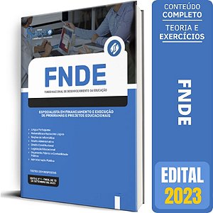 Apostila FNDE 2023 - Execução de Programas e Projetos Educacionais
